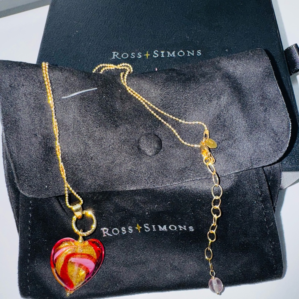 Ross-Simons Heart Shaped Necklace